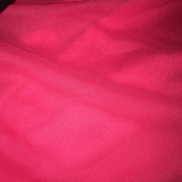 Strapless rose red formal dress - Picture 2 of 3